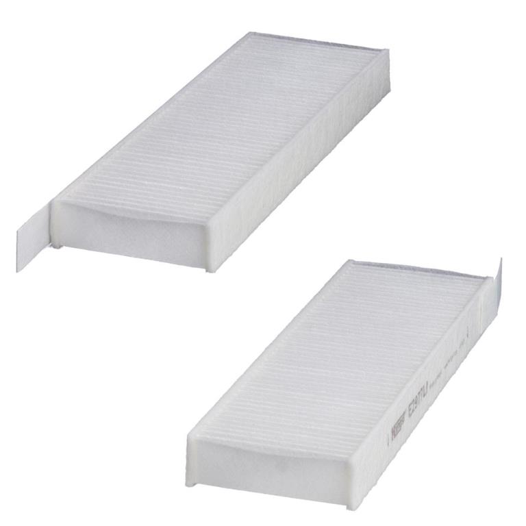 Filtre d'habitacle (Filtre à pollen) HELLA HENGST ref. E2977LI-2