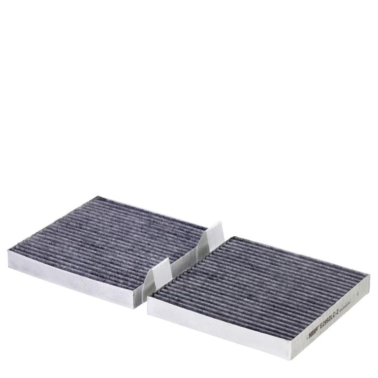 Filtre d'habitacle (Filtre à pollen) HELLA HENGST  ref. E2992LC-2