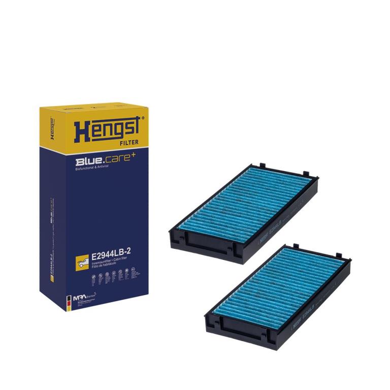 Filtre d'habitacle (Filtre à pollen) HELLA HENGST  ref. E2944LB-2