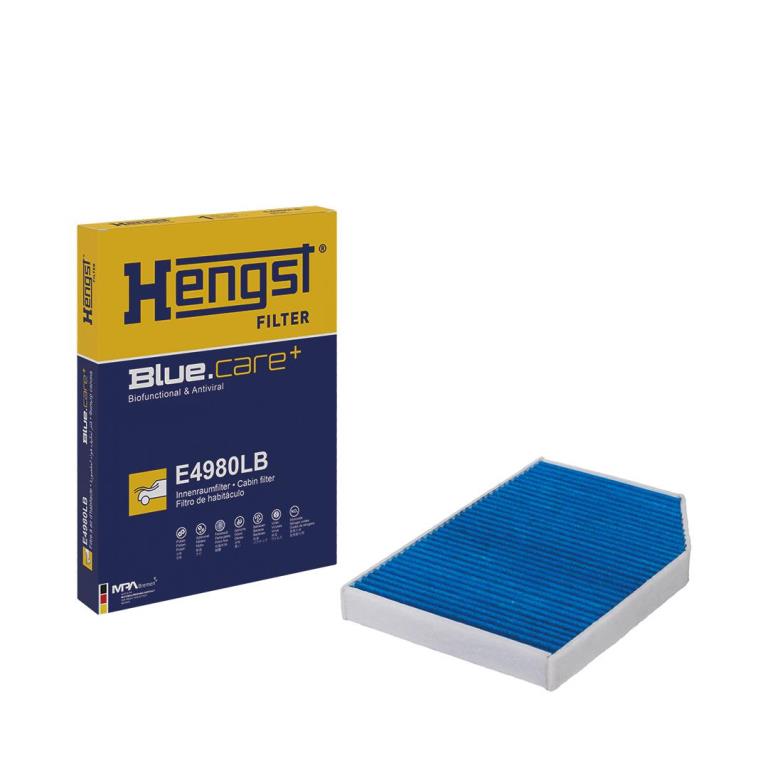 Filtre d'habitacle (Filtre à pollen) HELLA HENGST ref. E4980LB