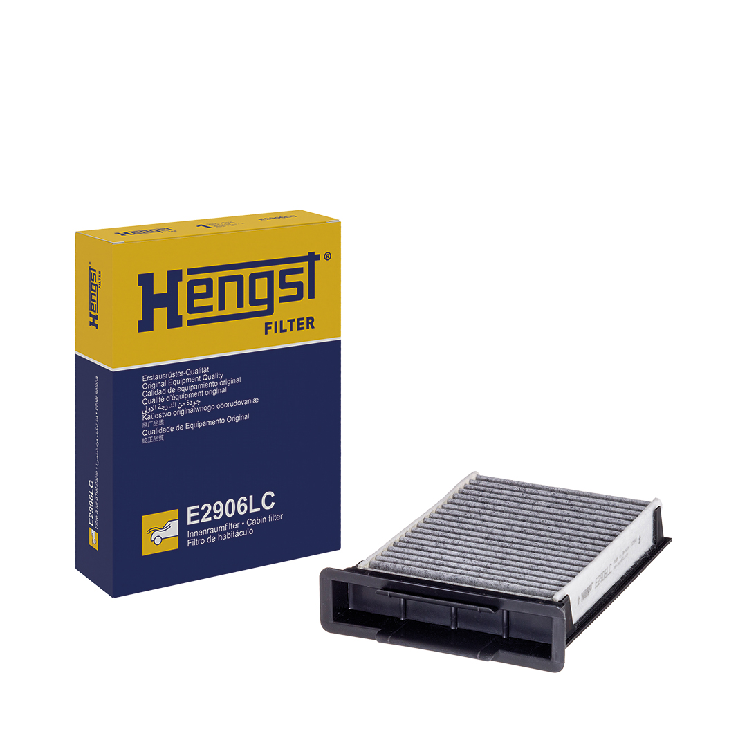 Filtre d'habitacle (Filtre à pollen) HELLA HENGST ref. E2906LC