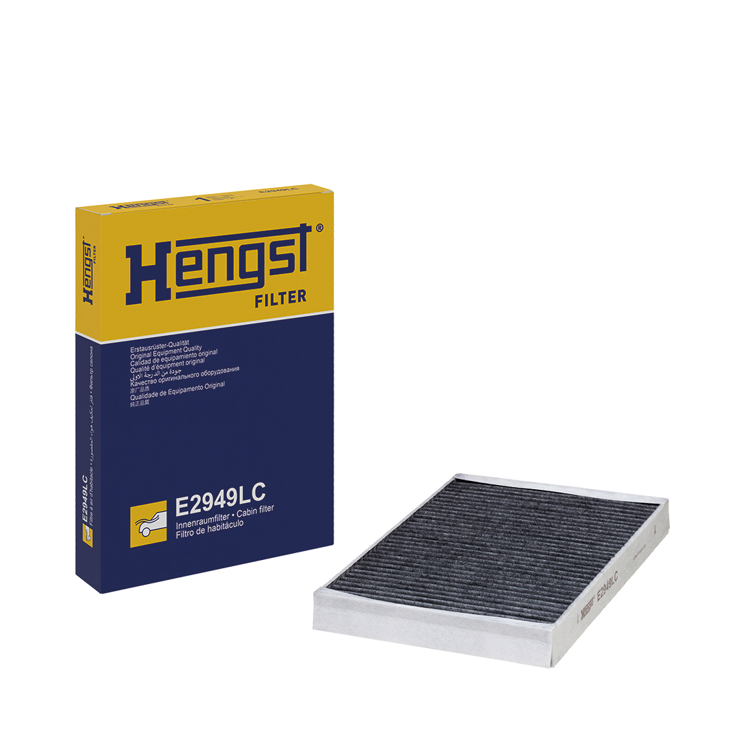 Filtre d'habitacle (Filtre à pollen) HELLA HENGST ref. E2949LC