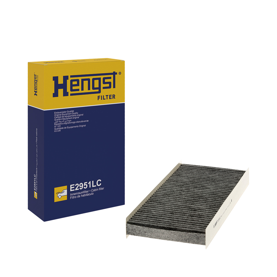 Filtre d'habitacle (Filtre à pollen) HELLA HENGST ref. E2951LC