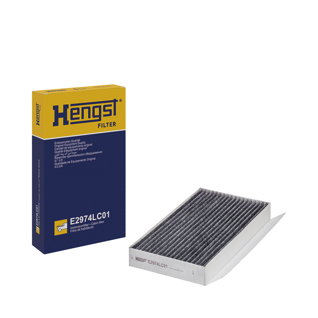 Filtre d'habitacle (Filtre à pollen) HELLA HENGST ref. E2974LC01