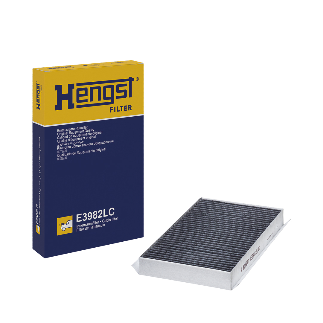 Filtre d'habitacle (Filtre à pollen) HELLA HENGST  ref. E3982LC