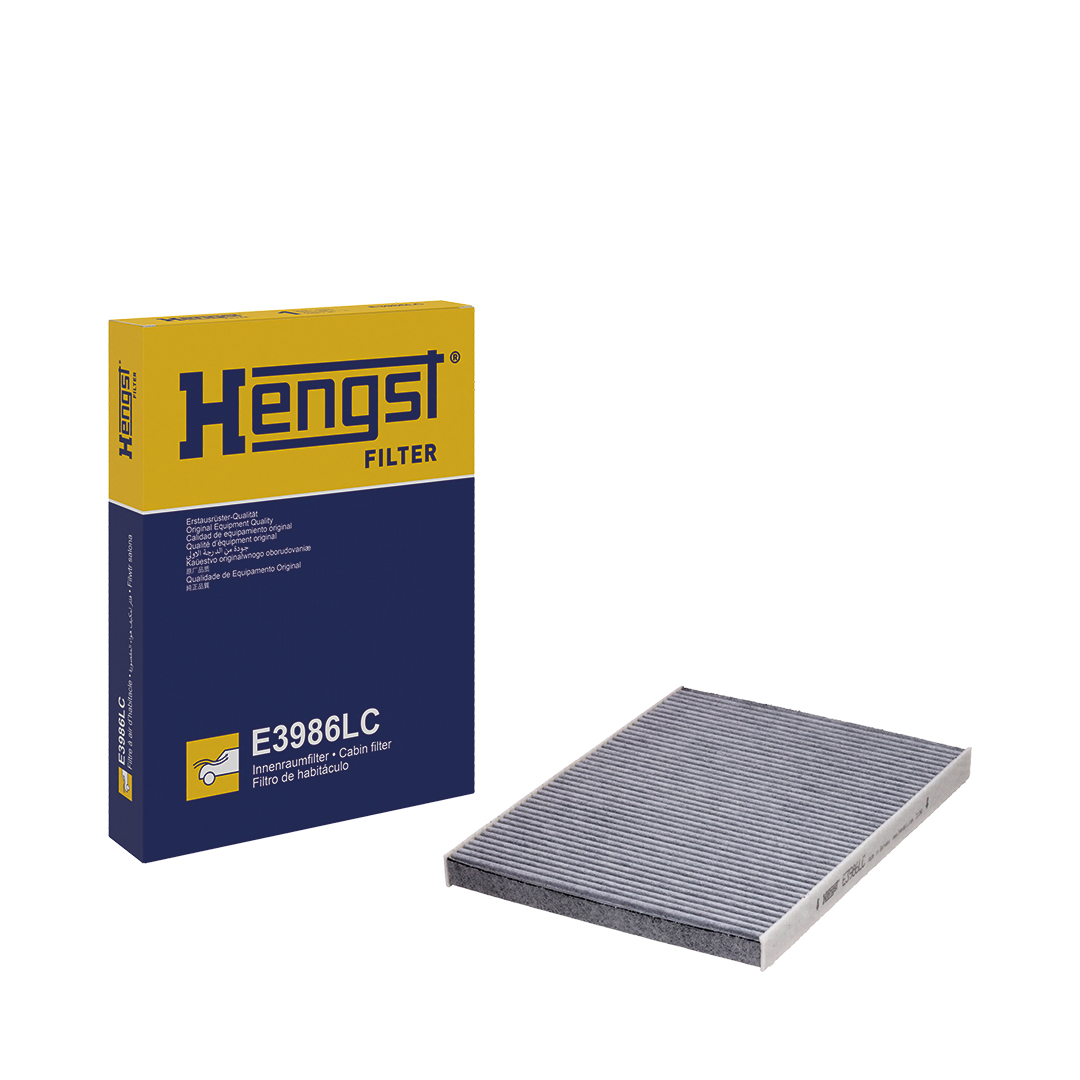 Filtre d'habitacle (Filtre à pollen) HELLA HENGST ref. E3986LC