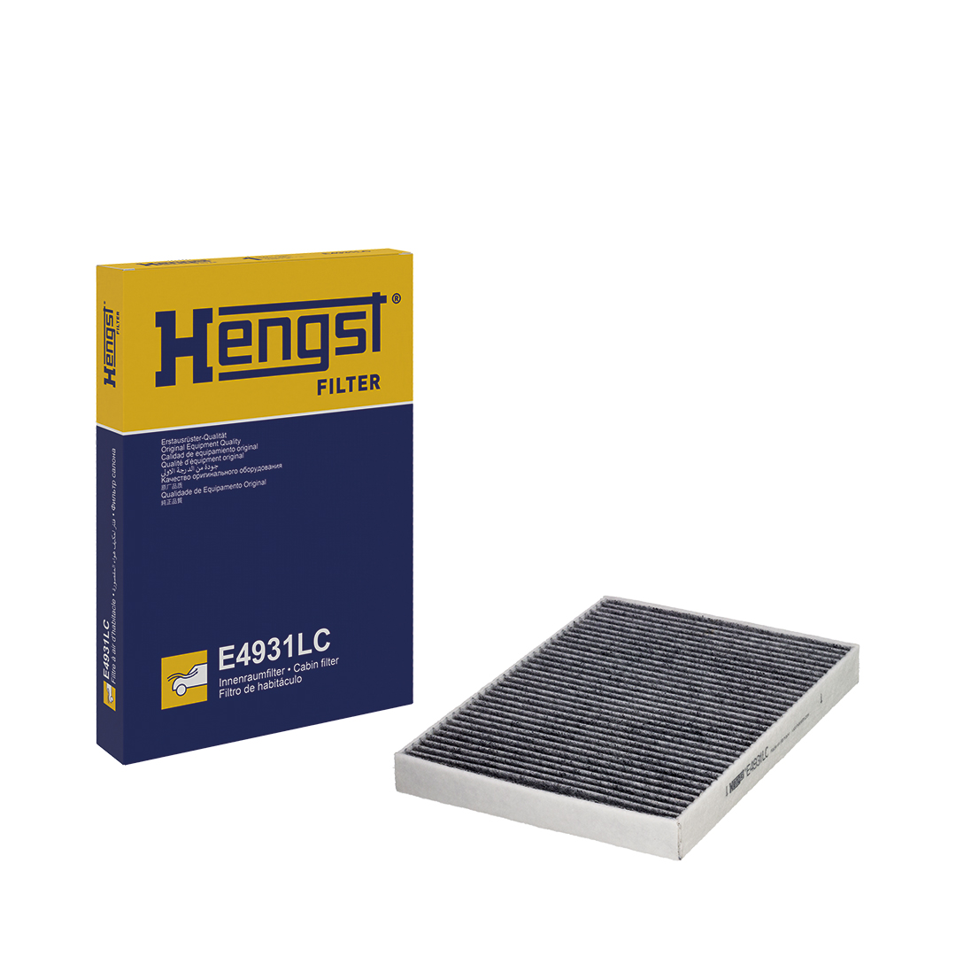 Filtre d'habitacle (Filtre à pollen) HELLA HENGST ref. E4931LC