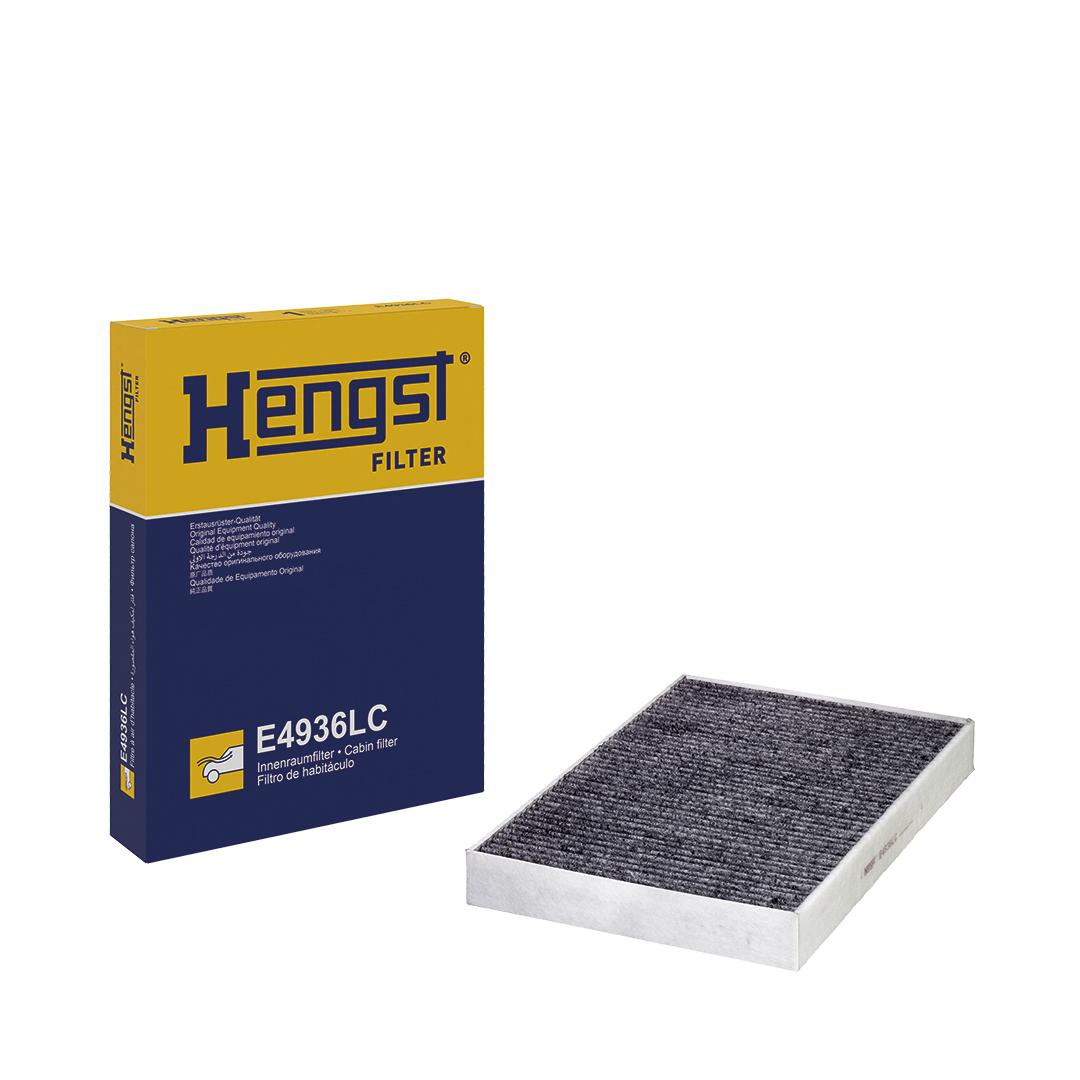 Filtre d'habitacle (Filtre à pollen) HELLA HENGST ref. E4936LC