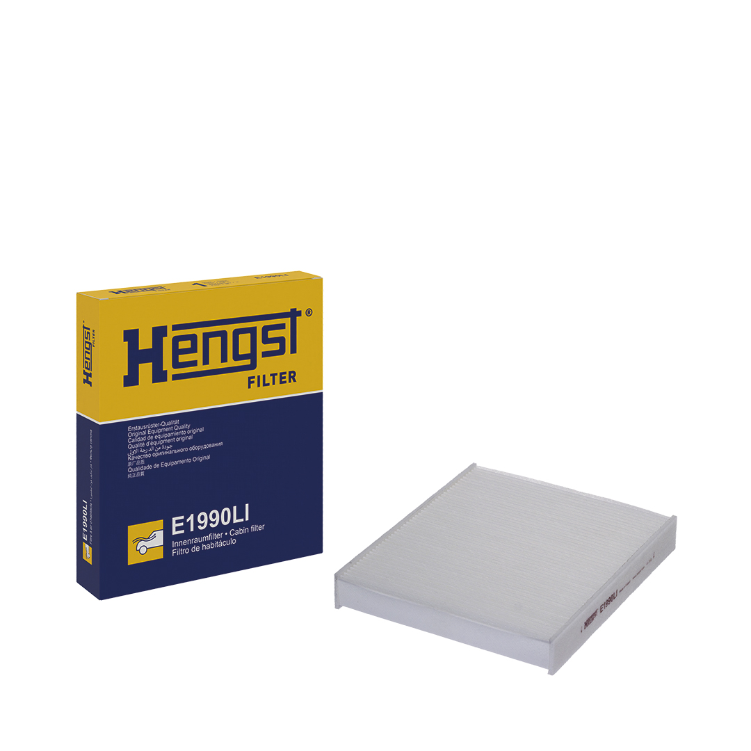 Filtre d'habitacle (Filtre à pollen) HELLA HENGST ref. E1990LI