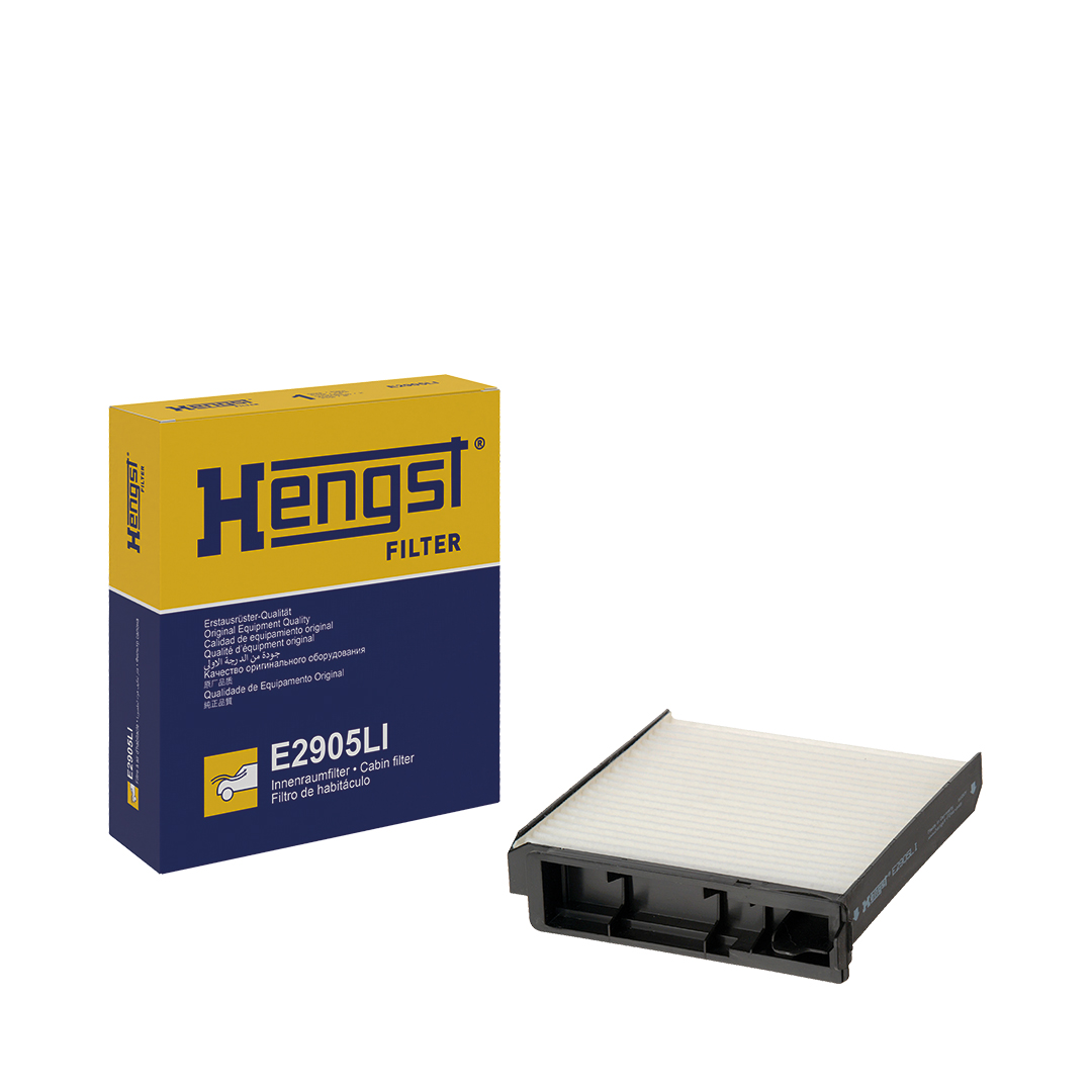 Filtre d'habitacle (Filtre à pollen) HELLA HENGST ref. E2905LI