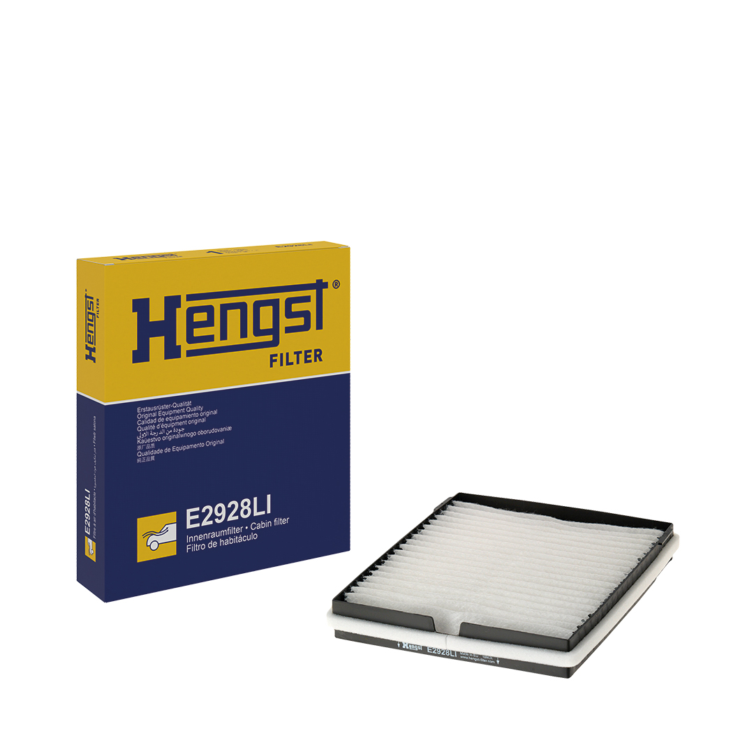 Filtre d'habitacle (Filtre à pollen) HELLA HENGST ref. E2928LI