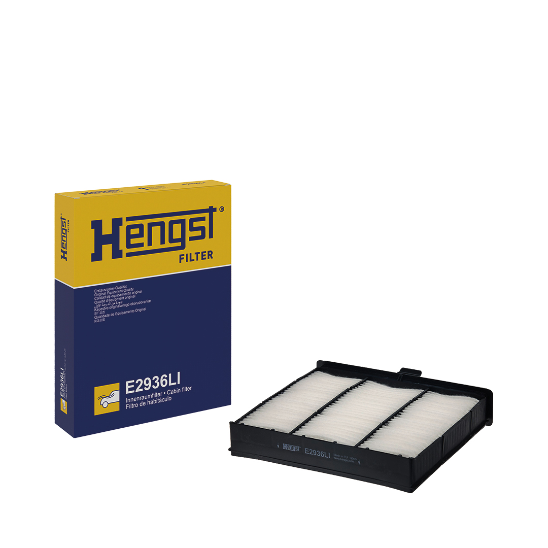 Filtre d'habitacle (Filtre à pollen) HELLA HENGST ref. E2936LI