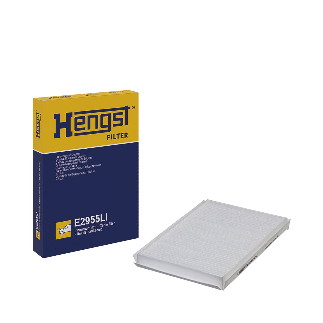Filtre d'habitacle (Filtre à pollen) HELLA HENGST ref. E2955LI