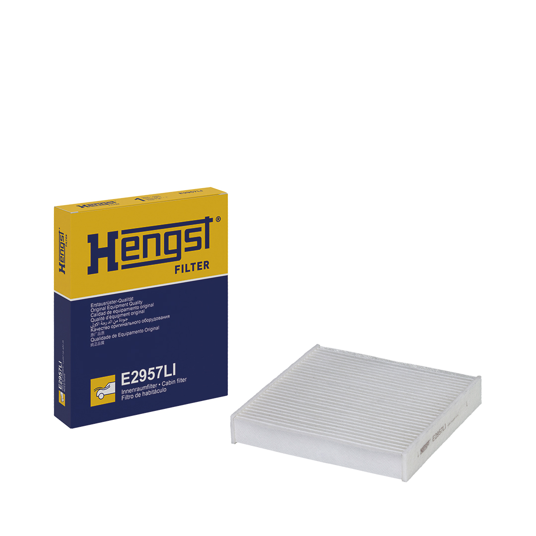 Filtre d'habitacle (Filtre à pollen) HELLA HENGST ref. E2957LI