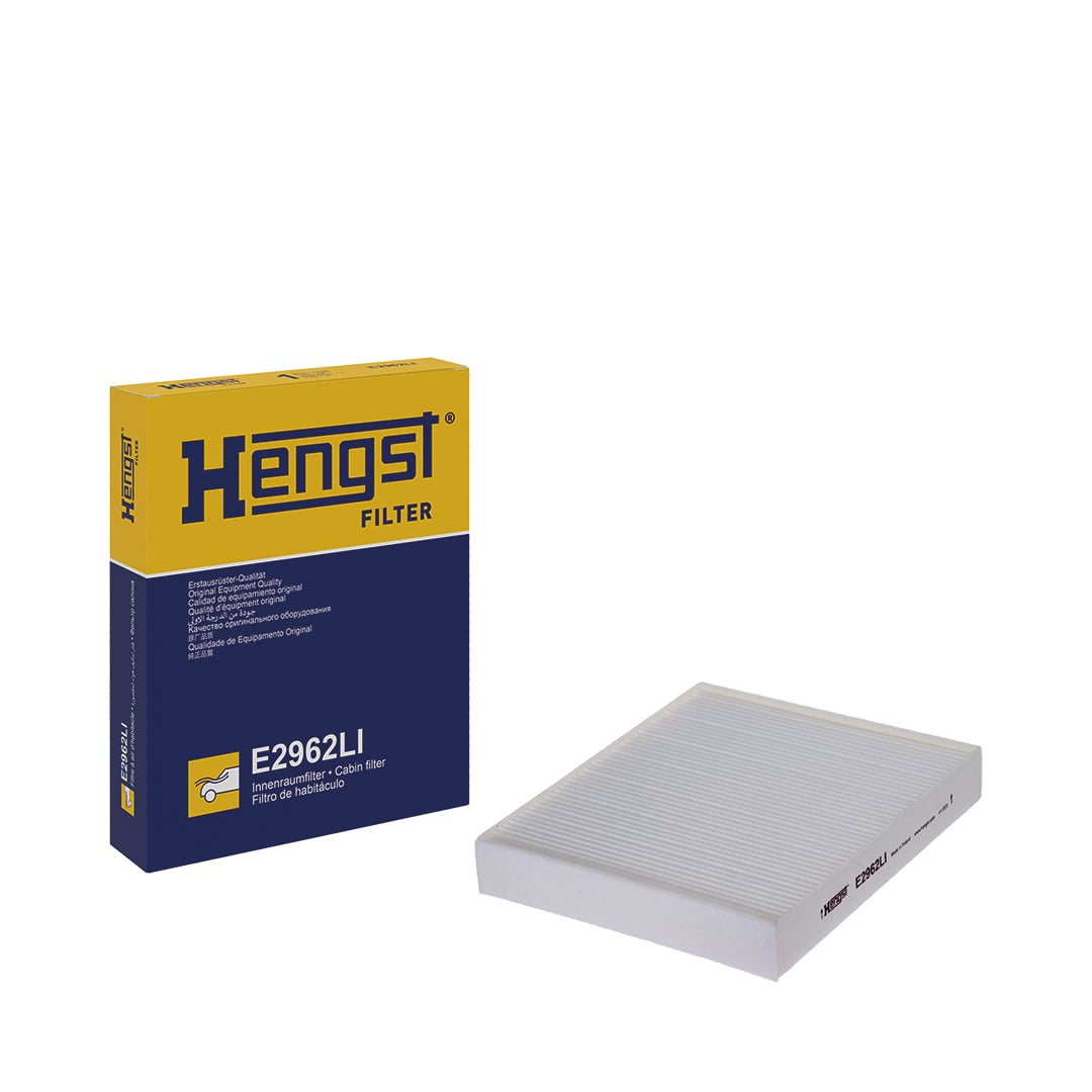 Filtre d'habitacle (Filtre à pollen) HELLA HENGST ref. E2962LI