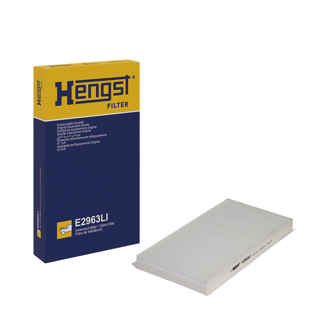 Filtre d'habitacle (Filtre à pollen) HELLA HENGST ref. E2963LI