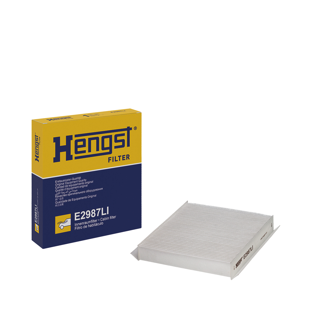 Filtre d'habitacle (Filtre à pollen) HELLA HENGST ref. E2987LI