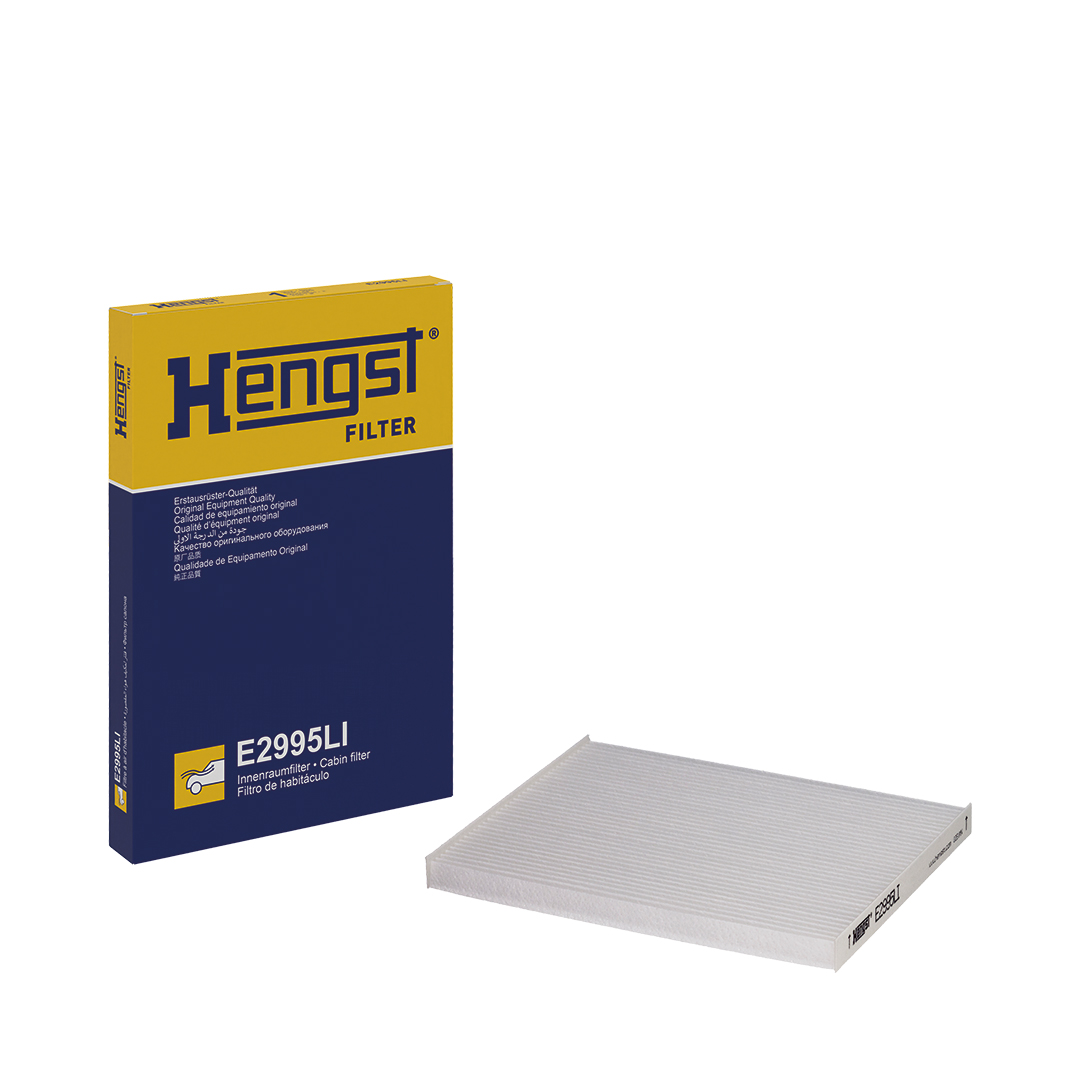 Filtre d'habitacle (Filtre à pollen) HELLA HENGST ref. E2995LI