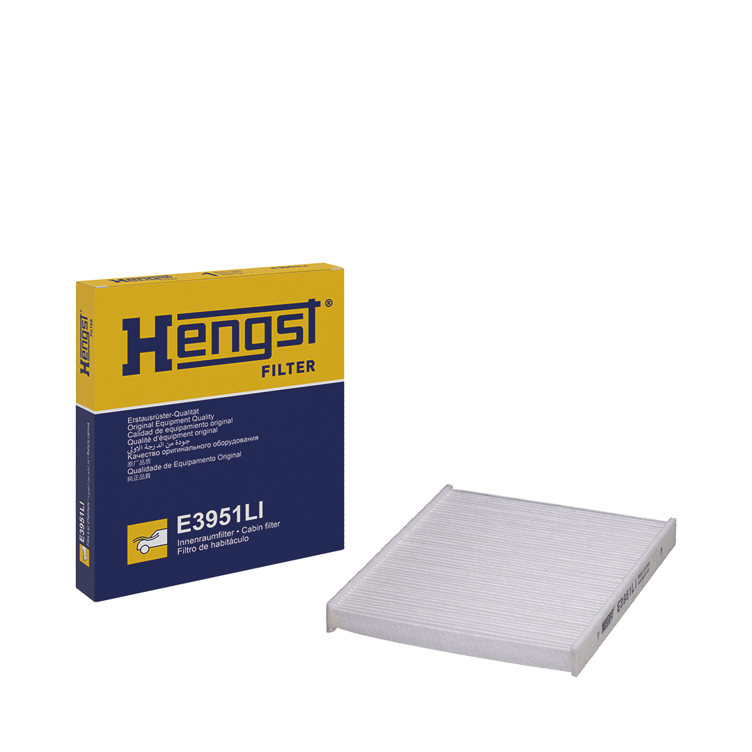 Filtre d'habitacle (Filtre à pollen) HELLA HENGST  ref. E3951LI