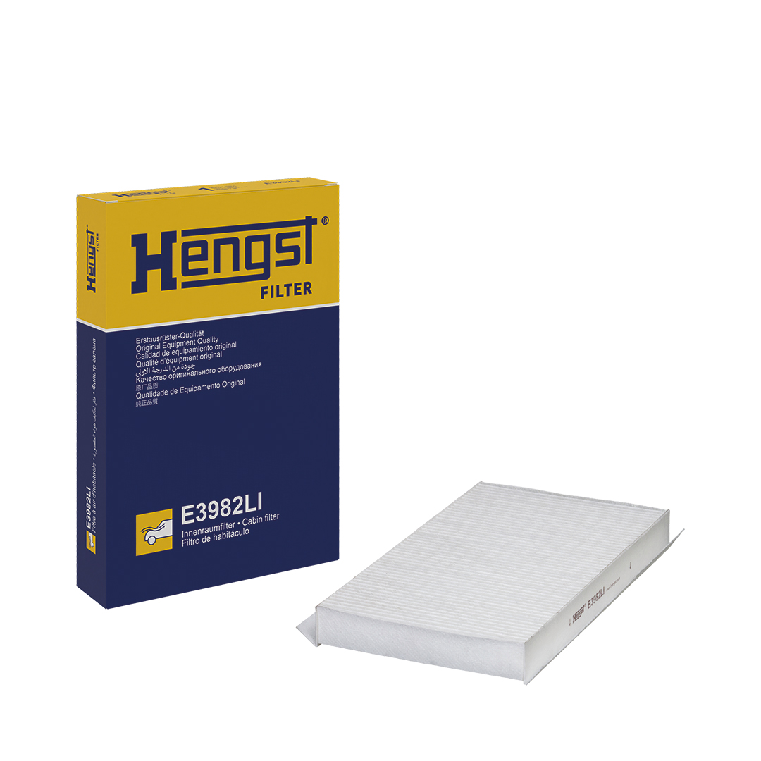Filtre d'habitacle (Filtre à pollen) HELLA HENGST  ref. E3982LI