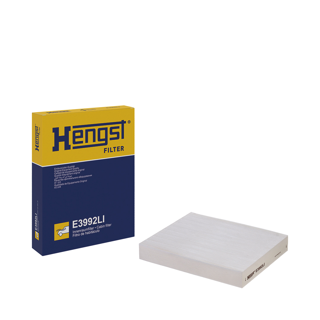 Filtre d'habitacle (Filtre à pollen) HELLA HENGST ref. E3992LI
