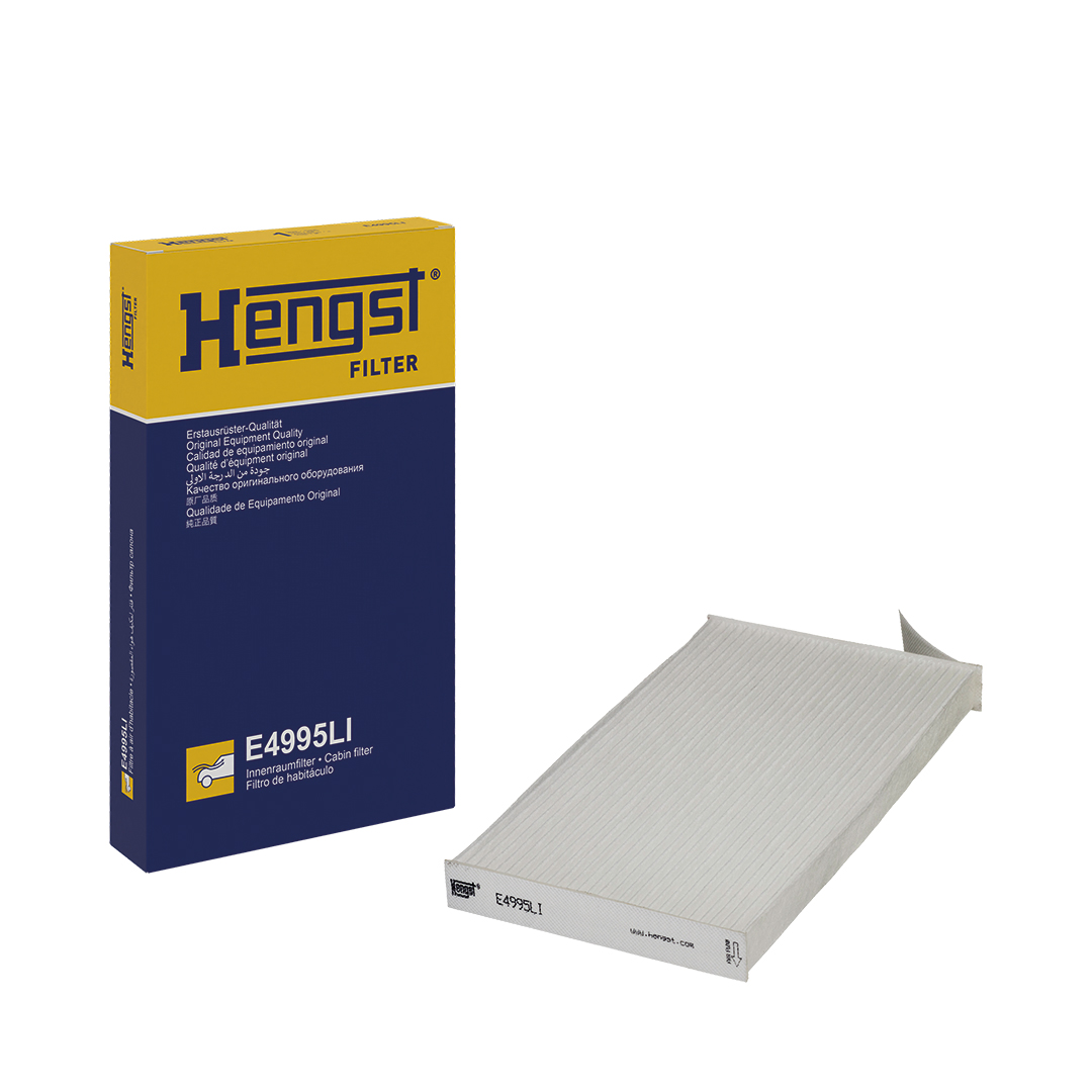 Filtre d'habitacle (Filtre à pollen) HELLA HENGST  ref. E4995LI