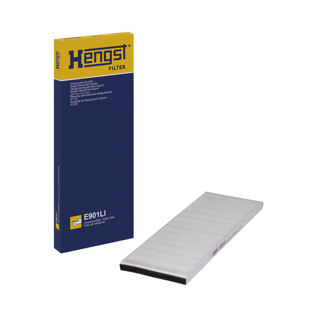 Filtre d'habitacle (Filtre à pollen) HELLA HENGST 10087310000 - ref. E901LI