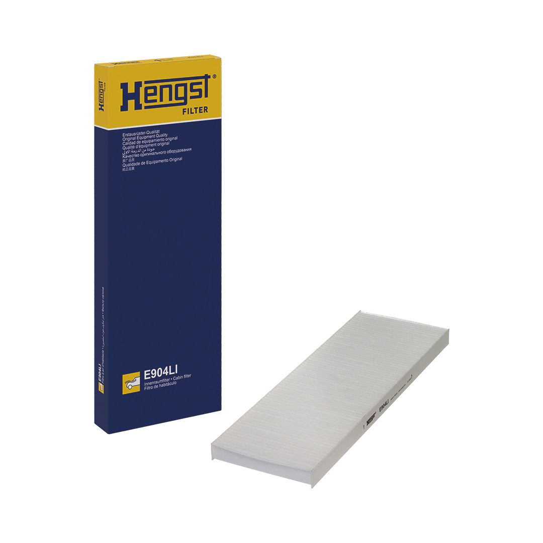 Filtre d'habitacle (Filtre à pollen) HELLA HENGST 10063310000 - ref. E904LI