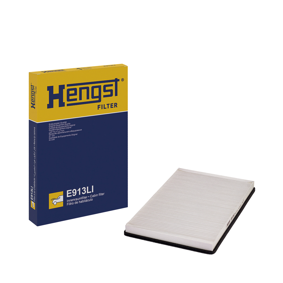 Filtre d'habitacle (Filtre à pollen) HELLA HENGST ­10097310000 - ref. E913LI