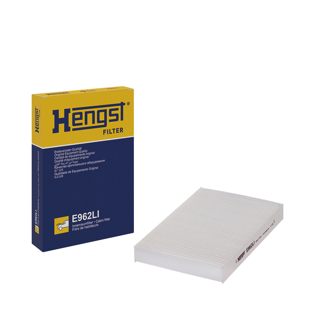 Filtre d'habitacle (Filtre à pollen) HELLA HENGST ref. E962LI