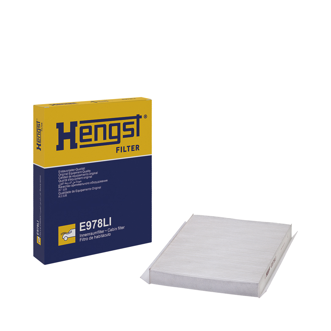 Filtre d'habitacle (Filtre à pollen) HELLA HENGST ref. E978LI
