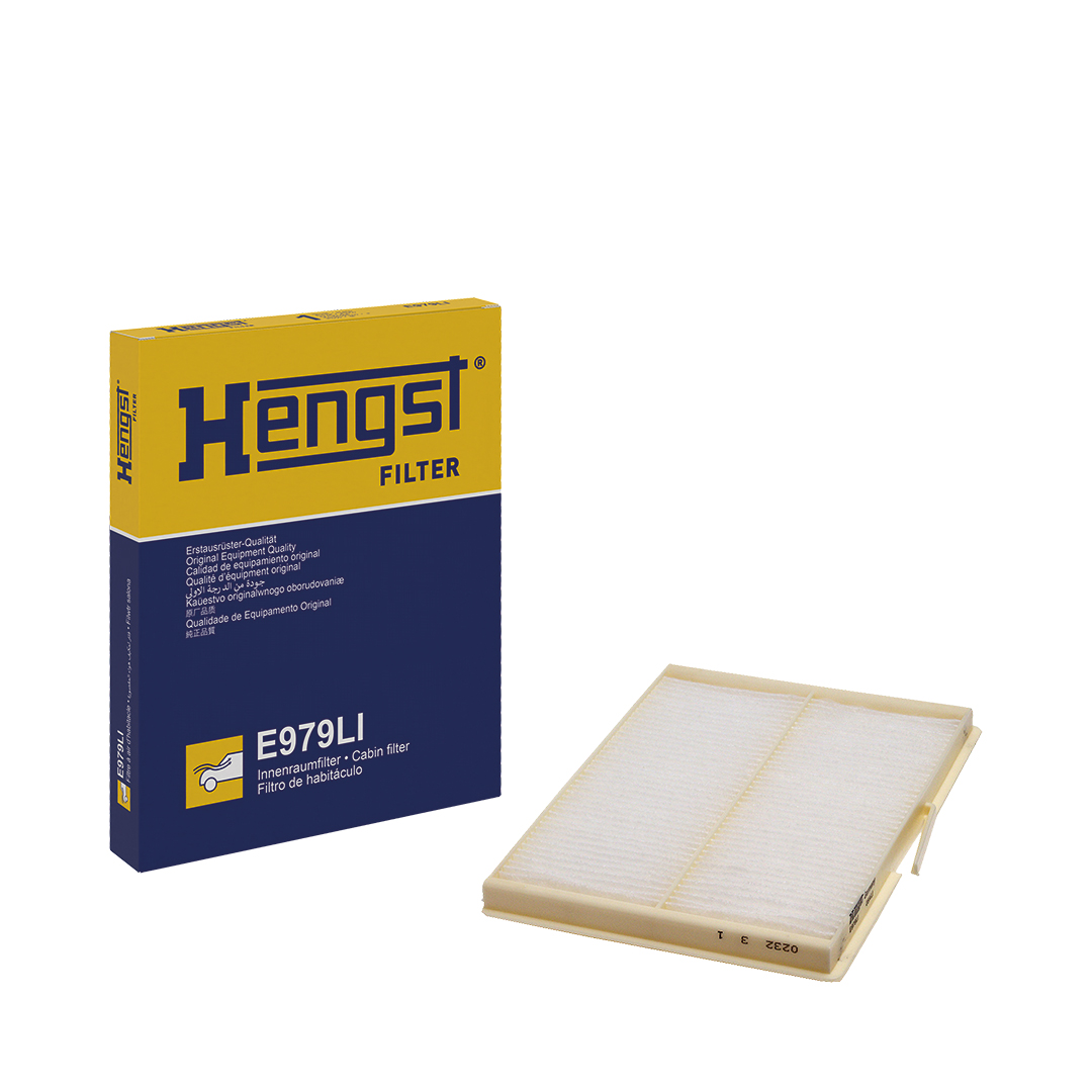 Filtre d'habitacle (Filtre à pollen) HELLA HENGST ref. E979LI