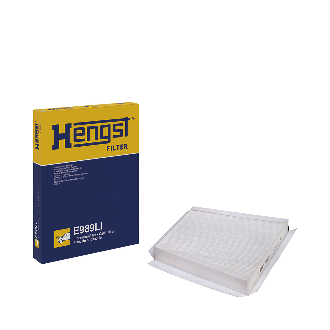Filtre d'habitacle (Filtre à pollen) HELLA HENGST ref. E989LI