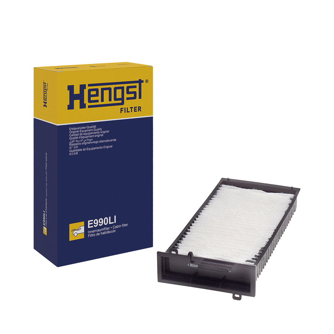 Filtre d'habitacle (Filtre à pollen) HELLA HENGST ref. E990LI