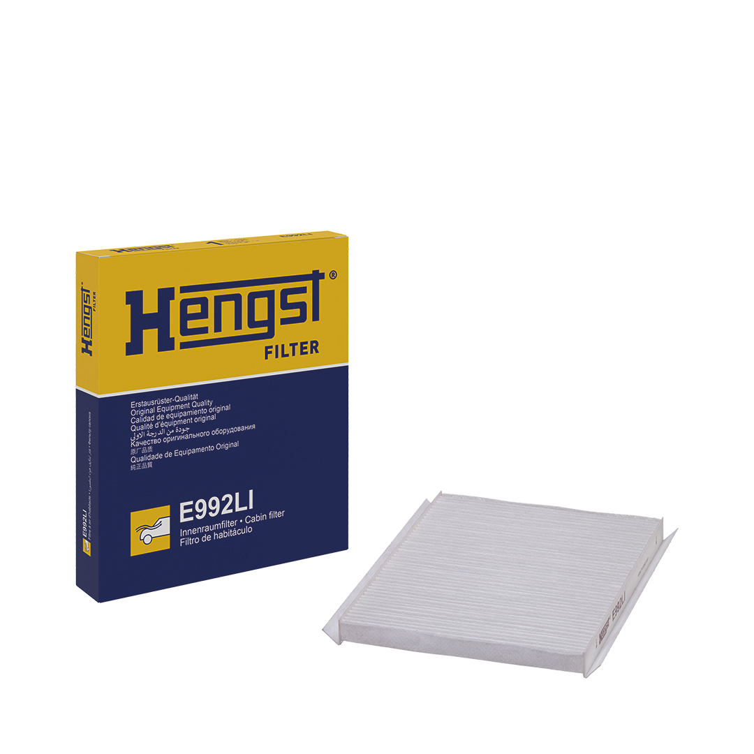 Filtre d'habitacle (Filtre à pollen) HELLA HENGST ref. E992LI