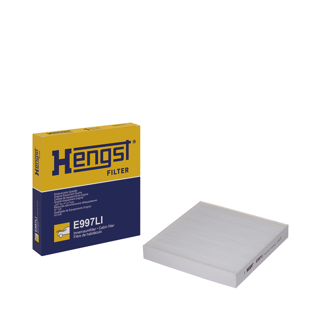 Filtre d'habitacle (Filtre à pollen) HELLA HENGST ref. E997LI