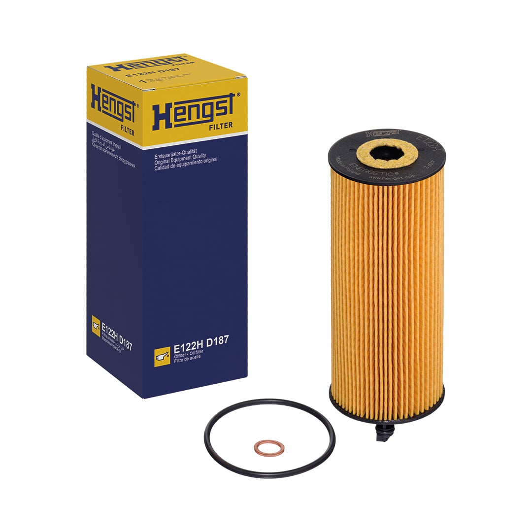 Filtro de óleo HELLA HENGST ref. E122H D187