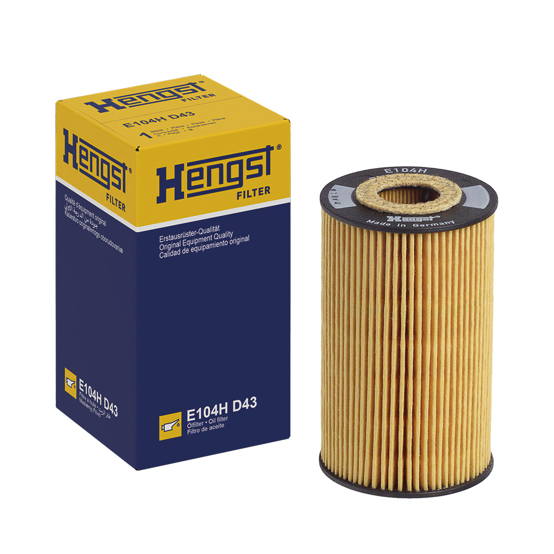 Filtro de aceite HELLA HENGST ref. E104H D43