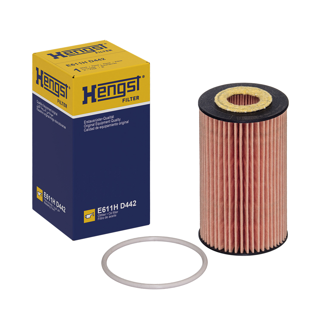 Filtro de óleo HELLA HENGST ref. E611H D442