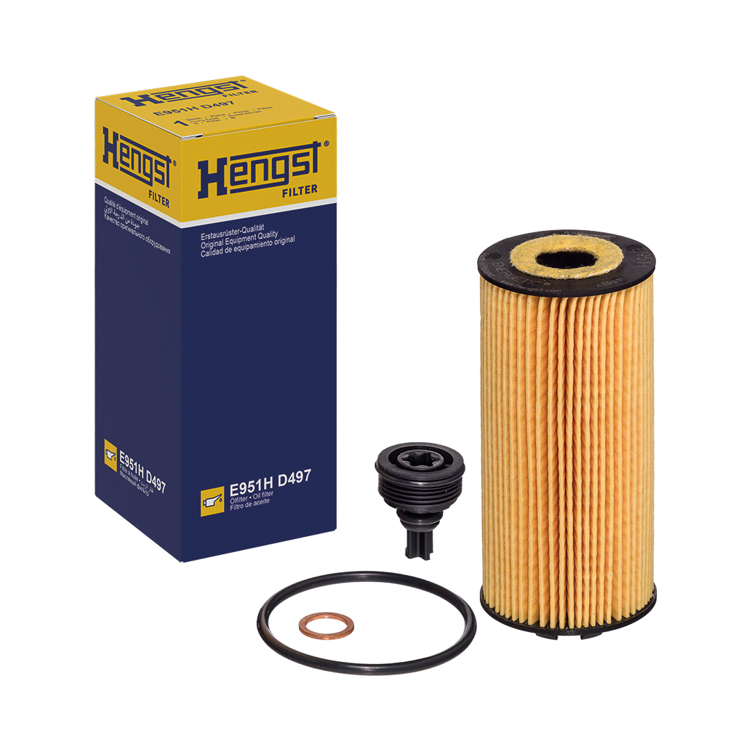 Filtre à huile HELLA HENGST E951H D497