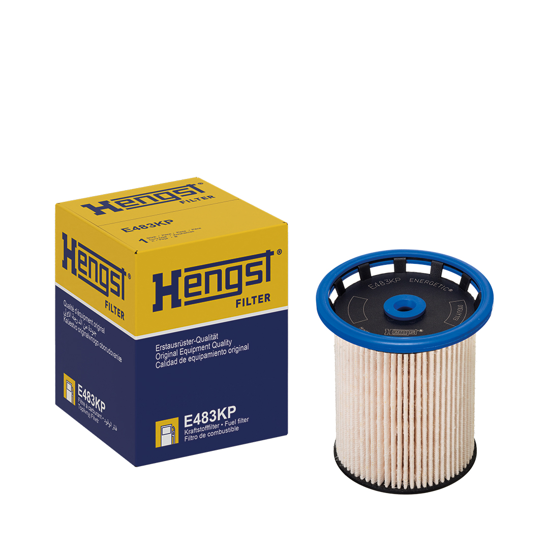 Filtre à carburant (Filtre à gasoil) HELLA HENGST ref. E483KP