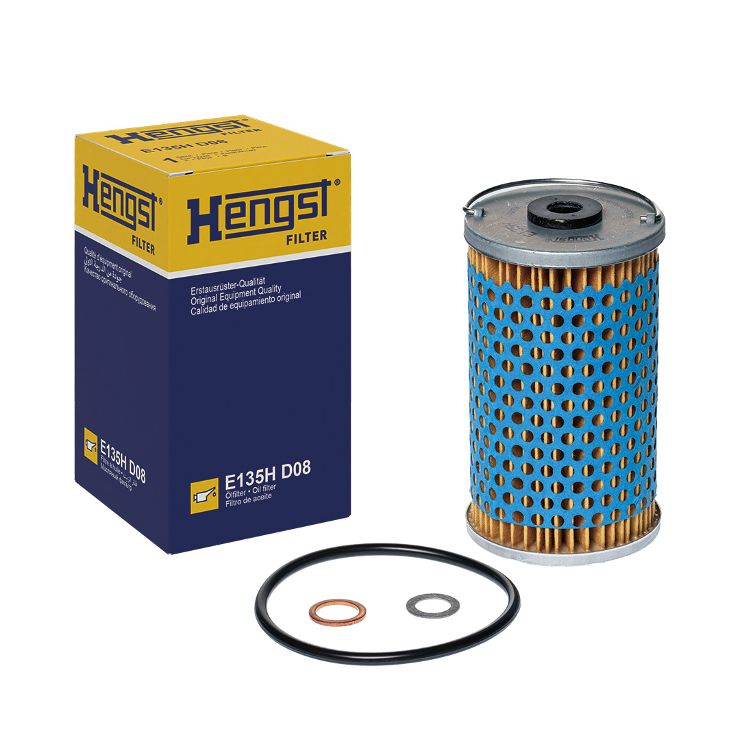 Filtro de aceite HELLA HENGST E135H D08
