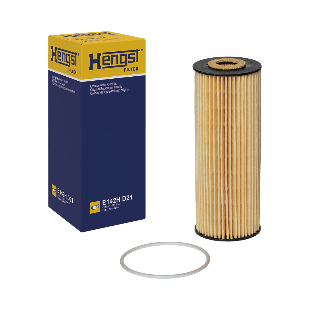 Filtre à huile HELLA HENGST E142H D21