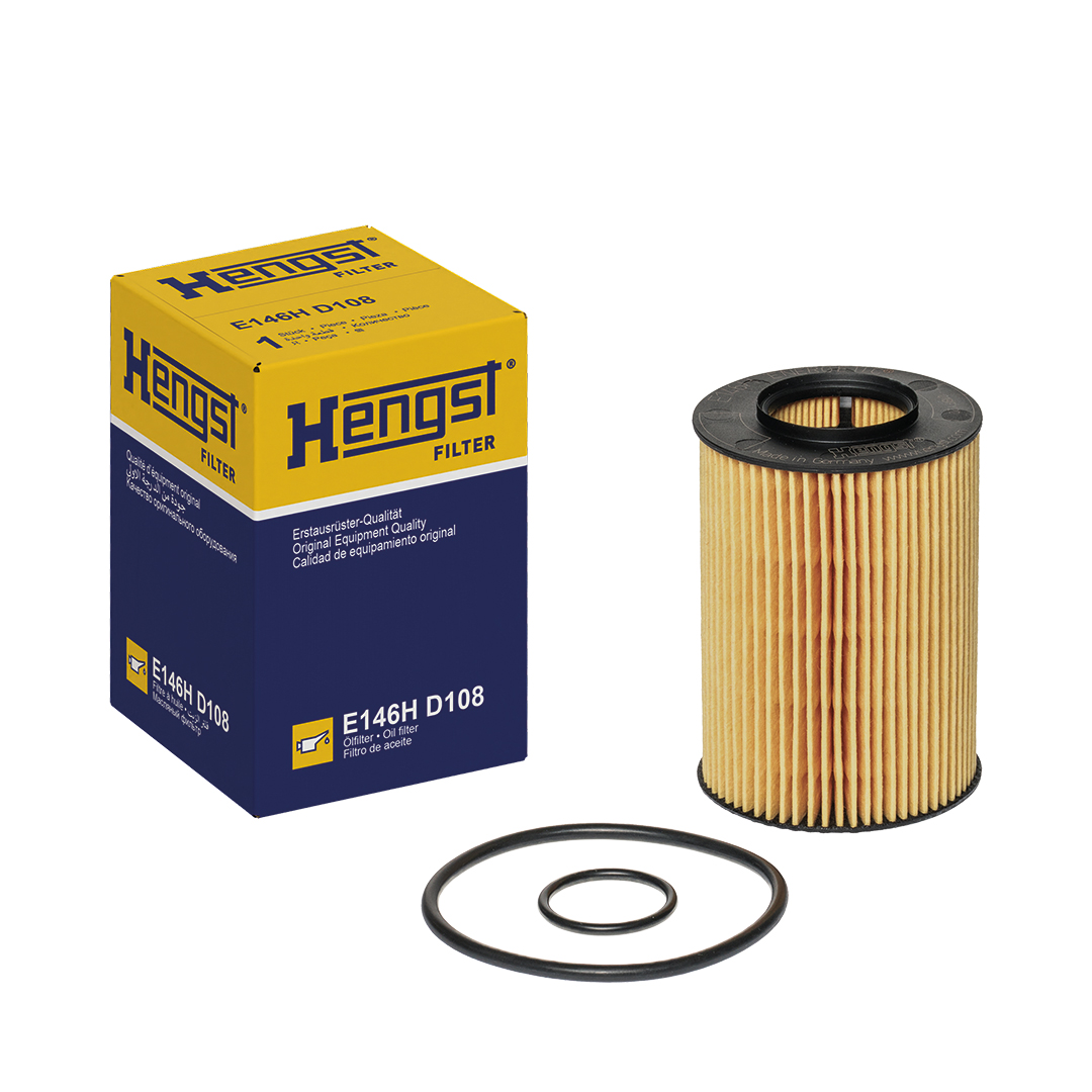 Filtre à huile HELLA HENGST E146H D108