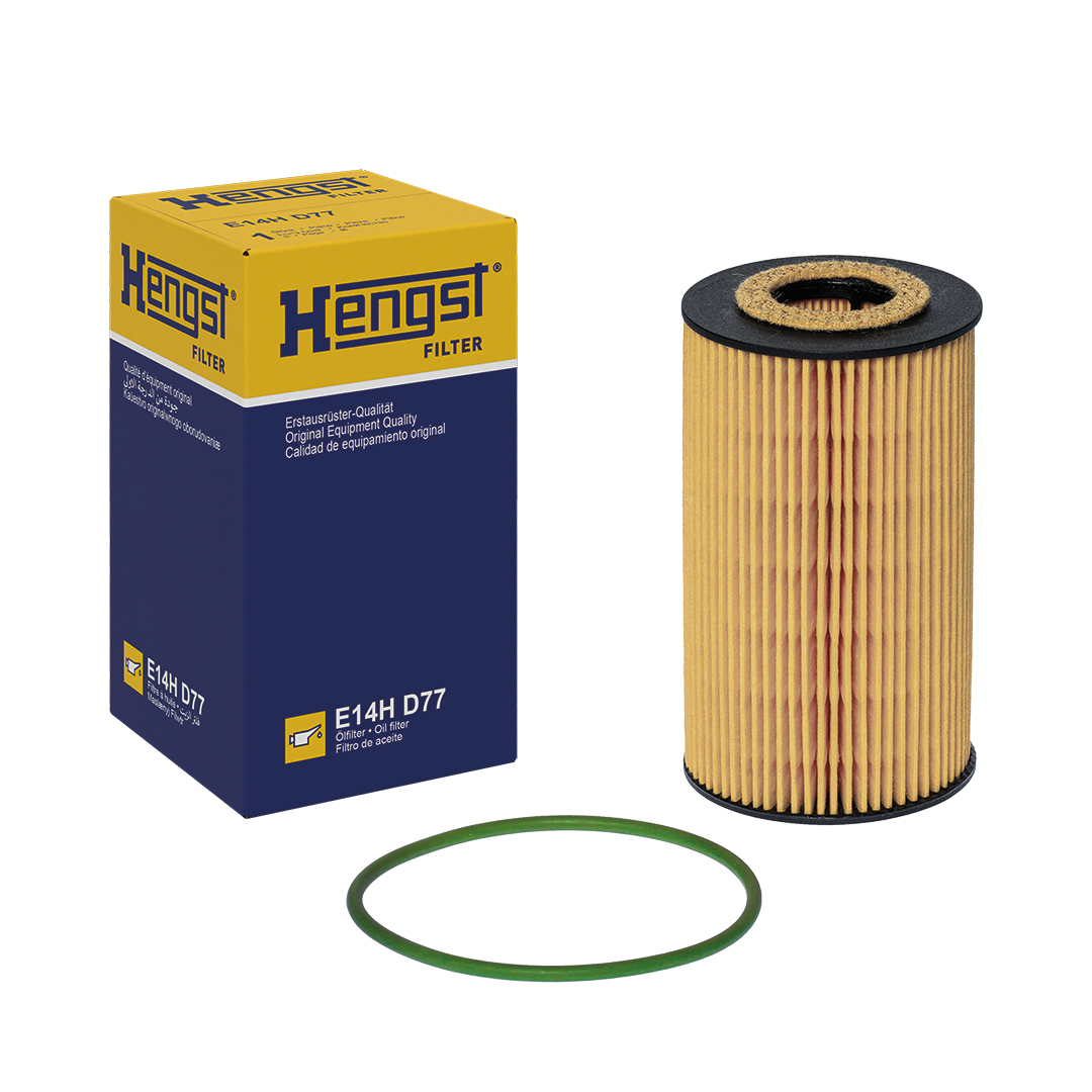 Filtro de aceite HELLA HENGST E14H D77