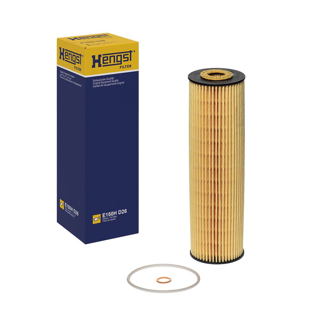 Filtro de aceite HELLA HENGST E150H D26