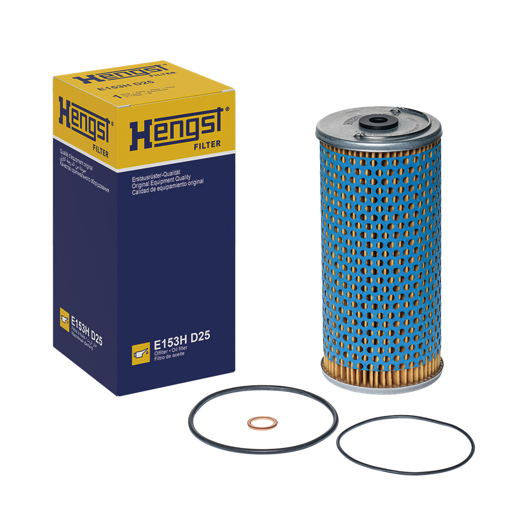 Filtre à huile HELLA HENGST E153H D25