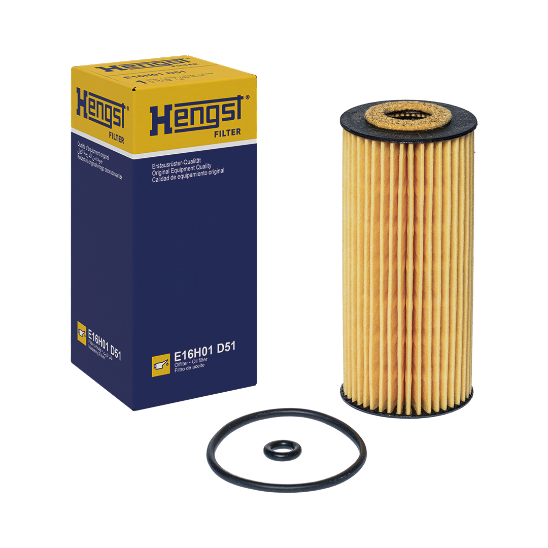Filtro de aceite HELLA HENGST E16H01 D51