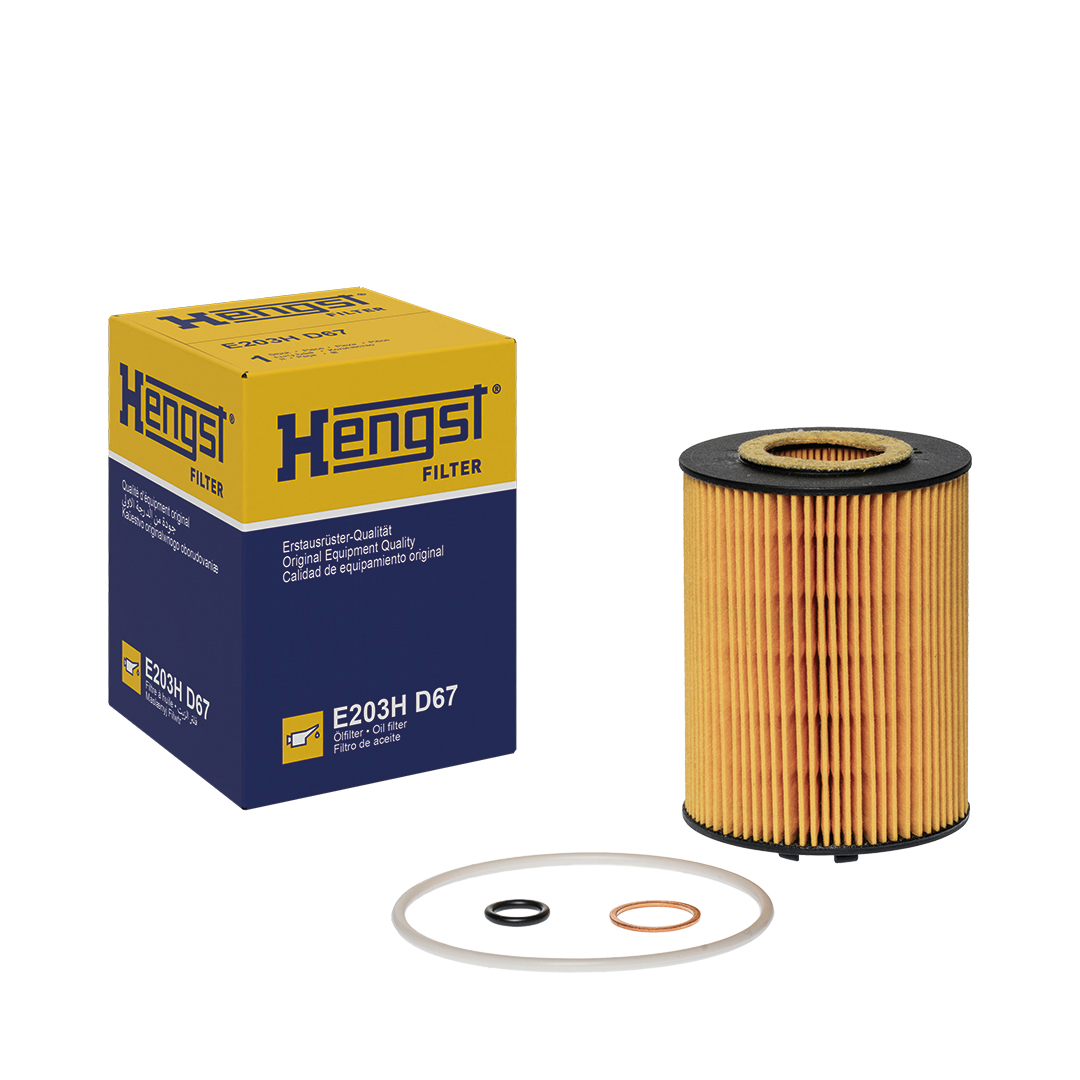 Filtro de aceite HELLA HENGST ref. E203H D67