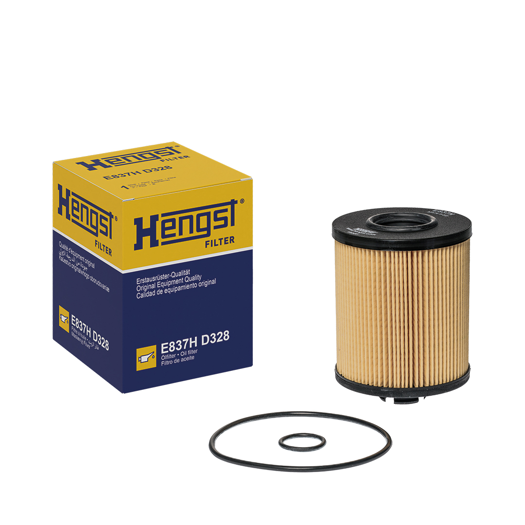Filtre à huile HELLA HENGST E837H D328
